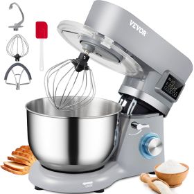 Tilt-Head Food Mixer with 5.8 Qt Stainless Steel Bowl