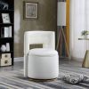 360¬∞ Swivel Accent Chair with Storage Function