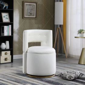 360¬∞ Swivel Accent Chair with Storage Function