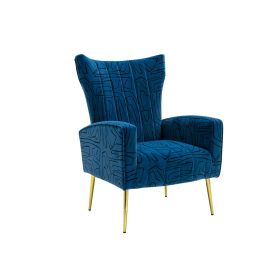 COOLMORE Accent Chair ,leisure single chair with Rose Golden feet