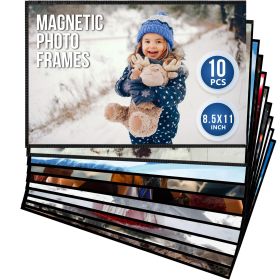 10 Pack Magnetic Frames 8.5x11 inch