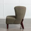 Accent Chair, Upholstered Armless Chair