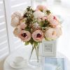 1pc, Realistic Peony Silk Flowers