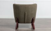 Accent Chair, Upholstered Armless Chair