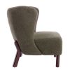 Accent Chair, Upholstered Armless Chair