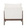 Mid-Century Modern Velvet Accent Chair,LeisureSolid Wood