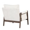 Mid-Century Modern Velvet Accent Chair,LeisureSolid Wood