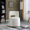 360¬∞ Swivel Accent Chair with Storage Function