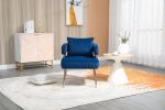 COOLMORE Accent Chair ,leisure single chair with Golden feet