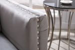 Modern Velvet Armchair Tufted Button Accent chair