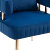 COOLMORE Accent Chair ,leisure single chair with Golden feet