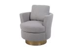 Teddy Swivel Barrel Chair,