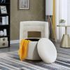 360¬∞ Swivel Accent Chair with Storage Function