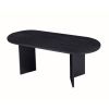 Black Wood Dining Kitchen Table