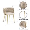 COOLMORE Leisure Dining Chairs Accent Chair 2PC/SET