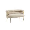 COOLMORE Accent Chair ,leisure chair with Golden feet