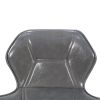 Leather Bar Chair with High-Density Sponge, PU Chair Counter