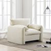 Modern  Chenille Oversized Armchair Accent Chair