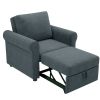 3-in-1 Sofa Bed Chair, Convertible Sleeper Chair Bed,Adjust