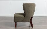 Accent Chair, Upholstered Armless Chair