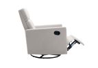 Modern Upholstered Rocker Nursery Chair   Swivel Recliner