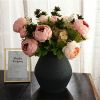 1pc, Realistic Peony Silk Flowers