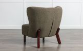 Accent Chair, Upholstered Armless Chair