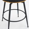 Gray Swivel Bar Stools - High-Back,