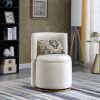 360¬∞ Swivel Accent Chair with Storage Function