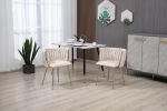 COOLMORE Leisure Dining Chairs Accent Chair 2PC/SET