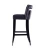 Suede Velvet Barstool with nailheads Dining Room