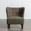 Accent Chair, Upholstered Armless Chair