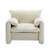 Modern  Chenille Oversized Armchair Accent Chair