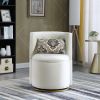 360¬∞ Swivel Accent Chair with Storage Function