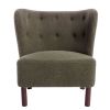 Accent Chair, Upholstered Armless Chair