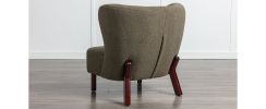 Accent Chair, Upholstered Armless Chair