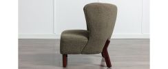 Accent Chair, Upholstered Armless Chair