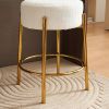 24" Tall, Round Bar Stools, Set of 2 -