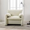 Modern  Chenille Oversized Armchair Accent Chair