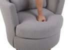 Teddy Swivel Barrel Chair,