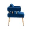 COOLMORE Accent Chair ,leisure single chair with Golden feet