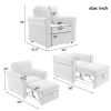 3-in-1 Sofa Bed Chair, Convertible Sleeper Chair