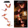 LED Colorful Solar Power Wind Chime