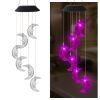 LED Colorful Solar Power Wind Chime