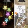 LED Colorful Solar Power Wind Chime