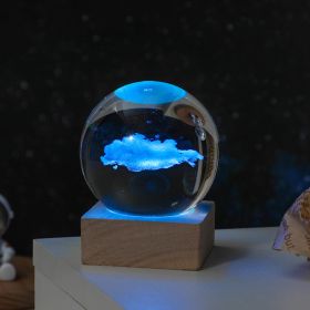 Cosmos Series Crystal Ball Night Lights; (Items: Clouds)