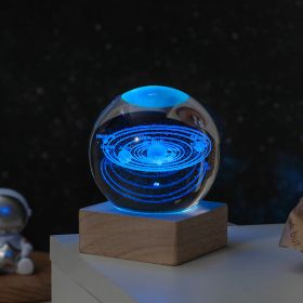 Cosmos Series Crystal Ball Night Lights; (Items: Solar System)