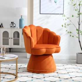 COOLMORE Swivel Barrel Chair, (Color: as Pic)