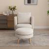 30.7" Wide Accent Chair with Ottoman Armchair