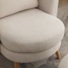 30.7" Wide Accent Chair with Ottoman Armchair